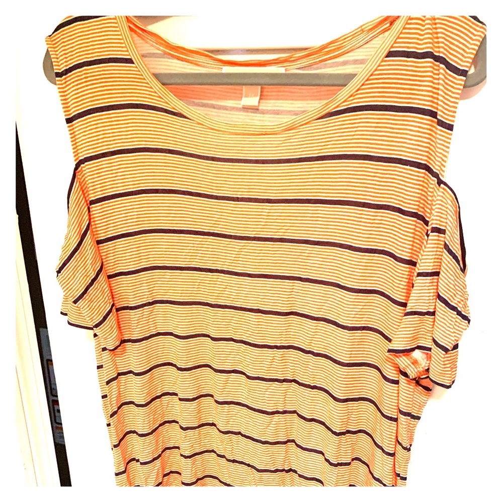 Michael Kors cold shoulder top